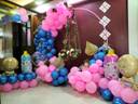 Elegant Baby Shower And Gender Reveal Balloon Arch - photo 1