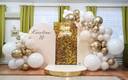 Golden Glam Balloon Backdrop with Sequin Wall - photo 1
