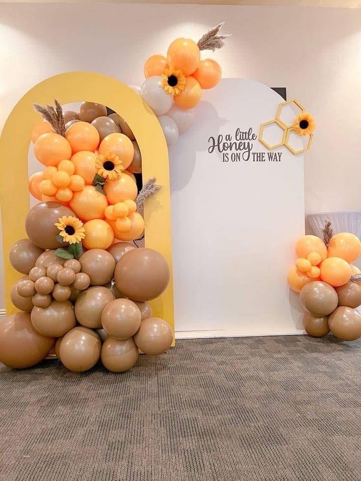 Honey Bee Baby Shower Backdrop - Image 1