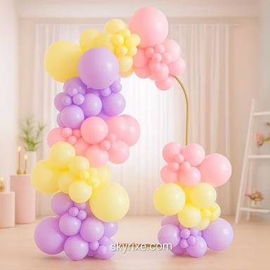 Pastel Theme Birthday Party Decoration