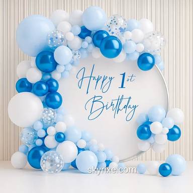 Baby Boy Party Balloon