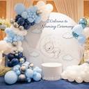 Naming Ceremony Balloon Backdrop - photo 1