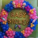 Vibrant Baby Shower Balloon Arch - photo 1