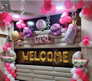 Baby Girl Welcome Decoration