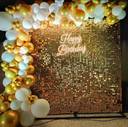 Luxurious Gold Birthday Backdrop - photo 1