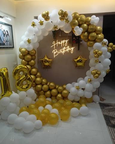 Balloon Ring Birthday Decoration