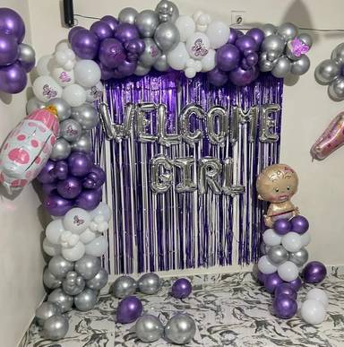 Welcome Baby Girl Decoration