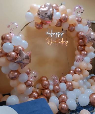 Birthday Ring Balloon Decoration