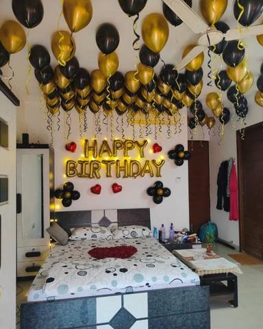 Surprise Party Room Decoration