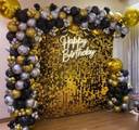Birthday Backdrop Decoration at Home - photo 1