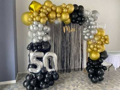 50th Birthday Arch Decoration