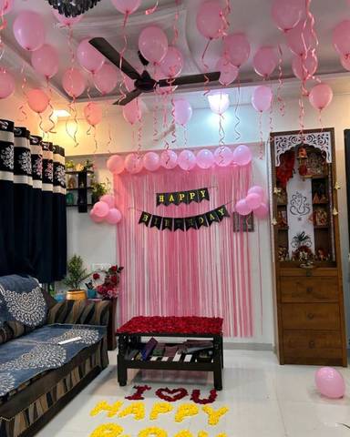 Elegant Pink Birthday Theme
