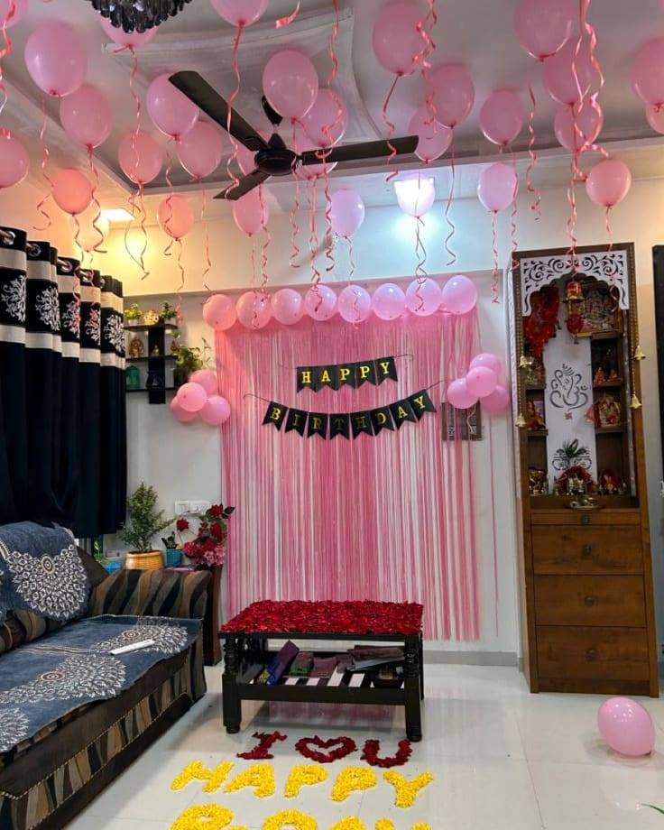 Elegant Pink Birthday Theme - Image 1