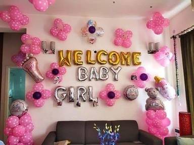 Pretty in Pink Baby Girl Welcome Setup