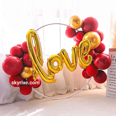 Royal Love Ring Balloon Decoration