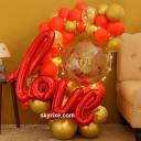 Radiant Love LED Balloon Ring Stand - photo 1