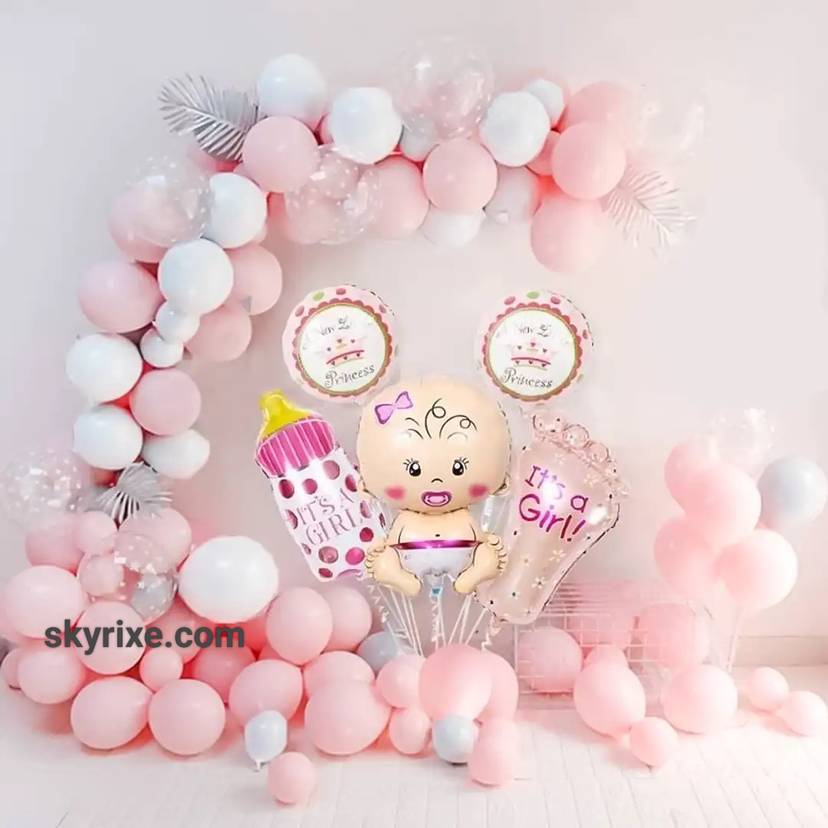 Little Princess Baby Girl Welcome Arch - Image 1