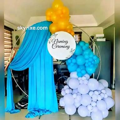 Draped Ring Naming Ceremony