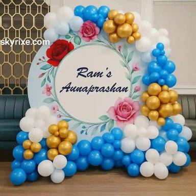 Annaprashan Ring Backdrop