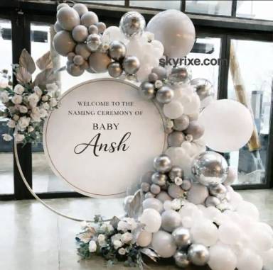 Naming Ceremony Ring Decoration