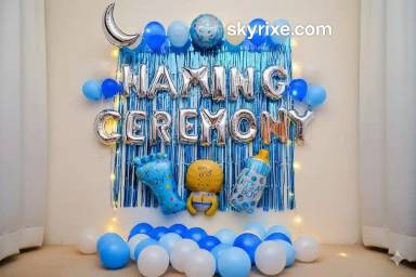 Blue Baby Naming Ceremony