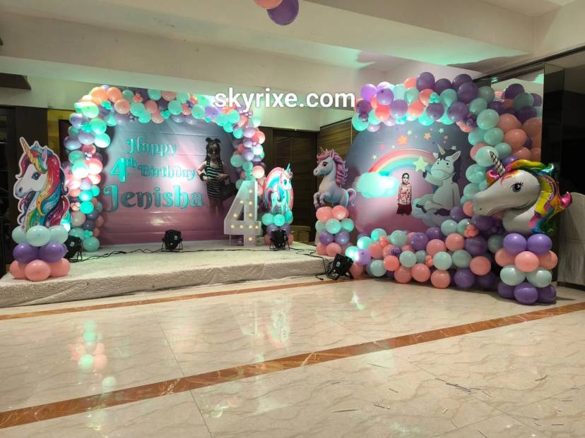 Unicorn Theme For Girls Birthday - Image 1