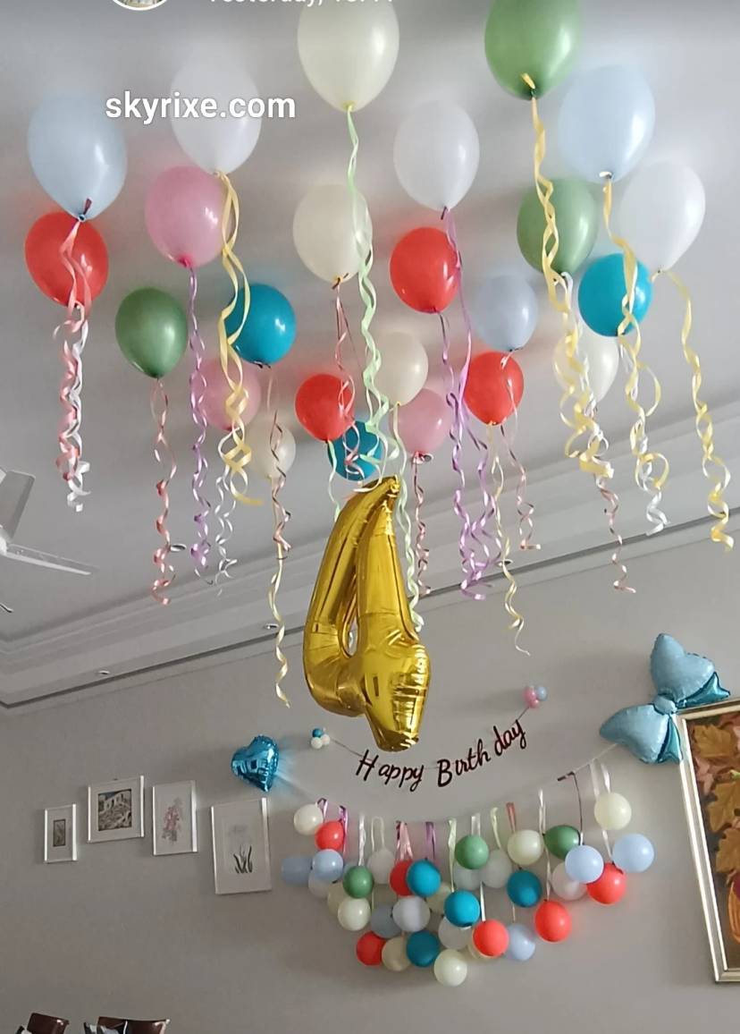 Colorful Ceiling Surprise Birthday - Image 1
