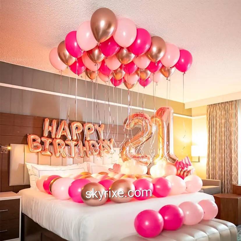 21st Birthday Surprise Room Decor - Image 1