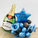 Cheers Dad Celebration Balloon Bouquet - photo 1