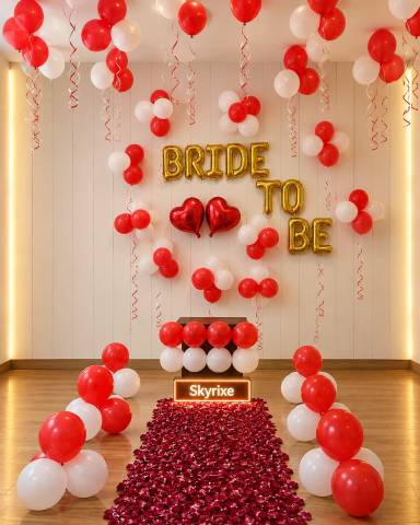 Romantic Bride to Be Celebration Decor
