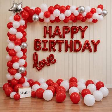 Romantic Love Birthday Decoration
