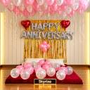 Pink And Silver Anniversary Room Decor - photo 1