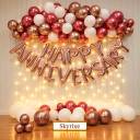 Rose Gold Anniversary Balloon Decoration - photo 1