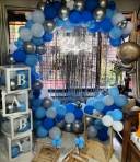 Blue Baby Shower Arch - photo 1