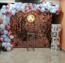 Glamorous Baby Shower Sequin Backdrop - photo 1