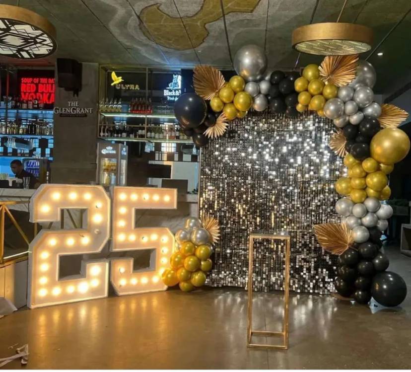 Luxury Black And Gold Celebration - Image 1