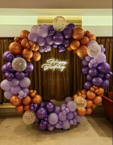 Copper Birthday Ring Decor