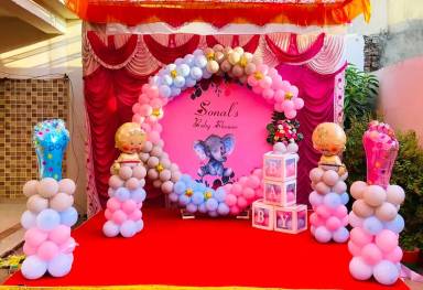 Baby Shower Balloon Decor