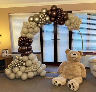 Teddy Themed Balloon Decoration
