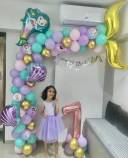 Magical Mermaid Birthday Balloon Decor - photo 2