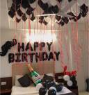 Black And White Luxe Birthday Room Decor - photo 1