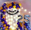 Royal 25th Anniversary Balloon Decor - photo 1