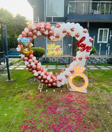 Heart Shaped Proposal Setup