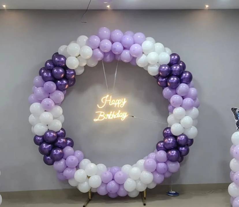 Purple Elegance Birthday Ring - Image 1