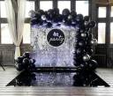 Black Glam Sequin Party Setup - photo 1