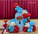 Spiderman Kids Birthday Balloon Decoration - photo 1