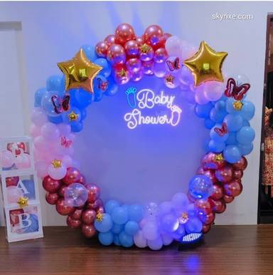 Baby Shower Balloon Decoration Ring