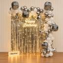 Silver Disco Birthday balloon Decoration - photo 1