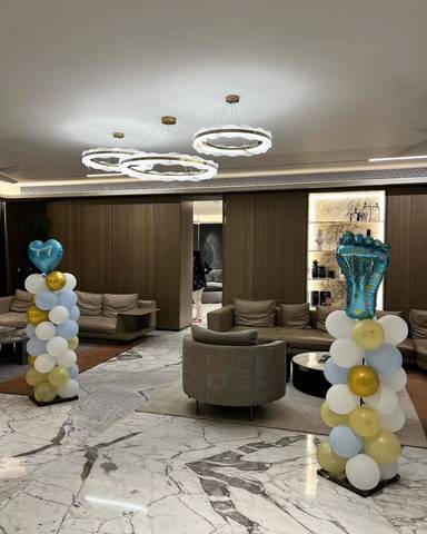Oh Baby Luxurious Baby Shower Decor