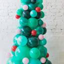 Artistic Christmas Tree Balloon Arrangement - photo 3